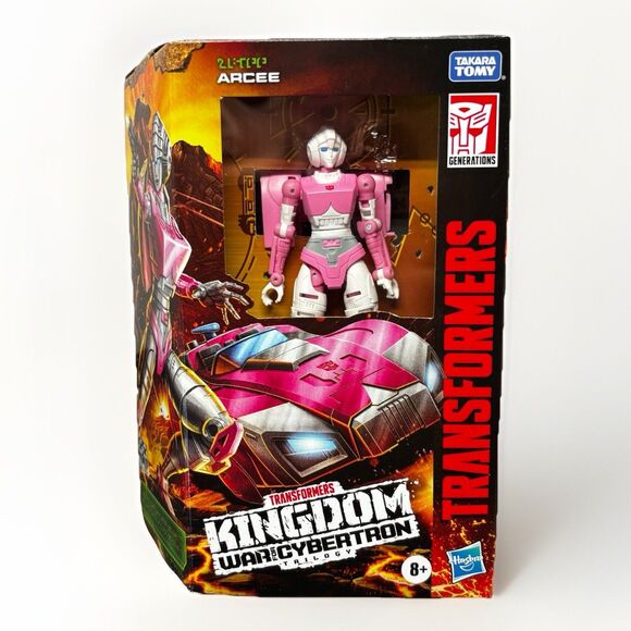 Hasbro Other - Transformers Arcee Figure Kingdom War For Cybertron WFC COMPLETE